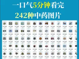 Download Video: 5分钟看完242种中药图片-2024年版