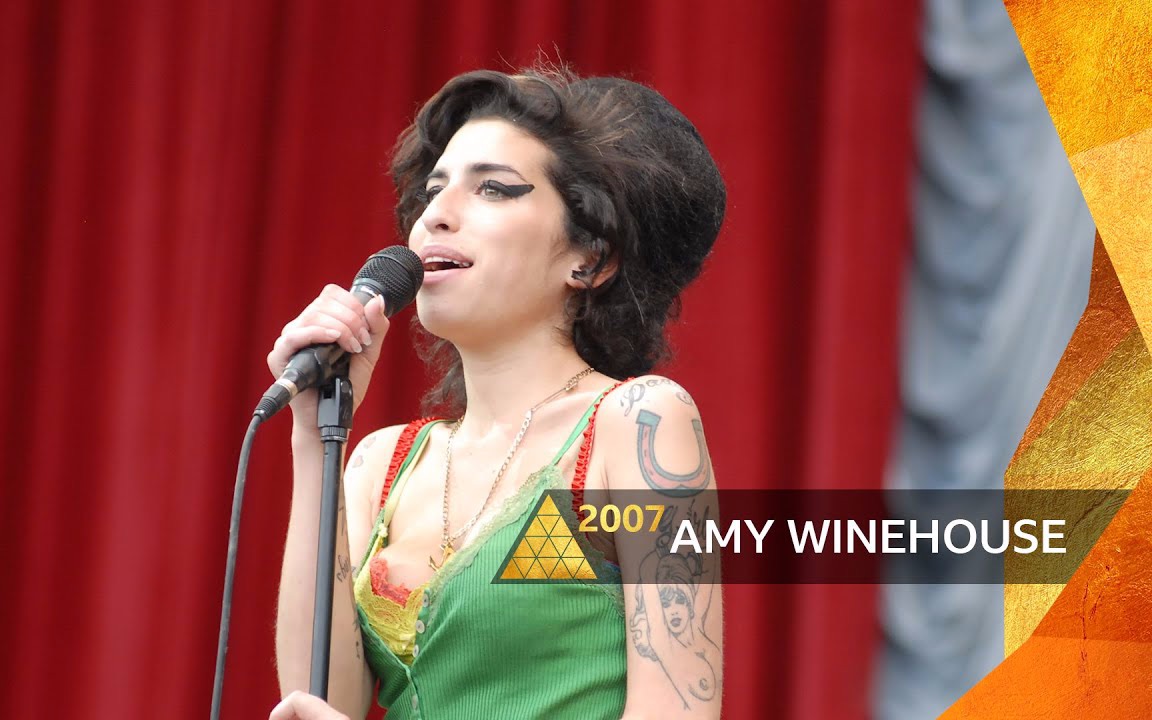 [图]【1080P全场】Amy Winehouse毒后2007年Glastonbury音乐节全场！