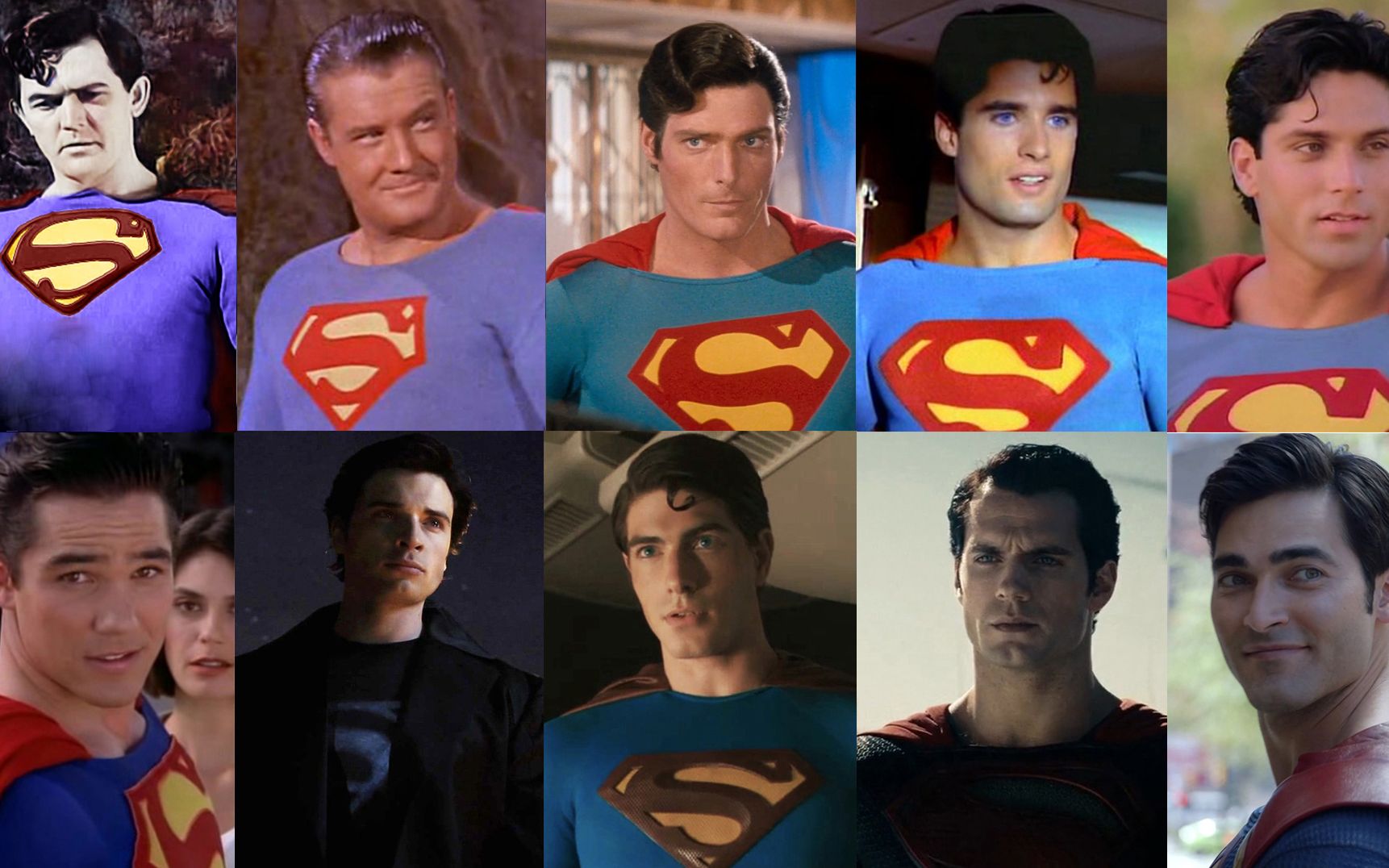 历任各真人版超人进化史汇总:1948/1951/1978/1988/1989/1993/2001