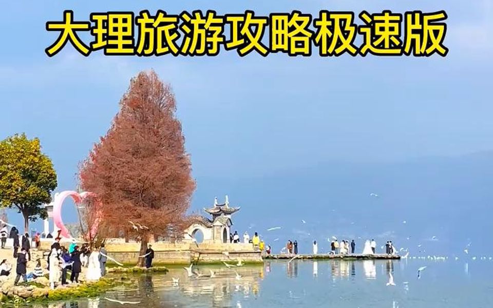 大理旅游攻略极速版来了!心动不如行动 赶紧安排起来吧!哔哩哔哩bilibili