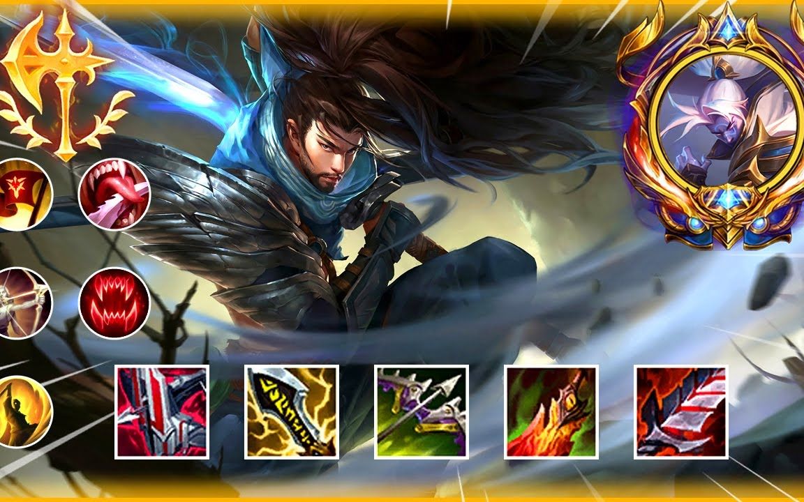 【外服主播秀】(3)疾风剑豪·亚索 浪客之道需百折不屈更为向死而生