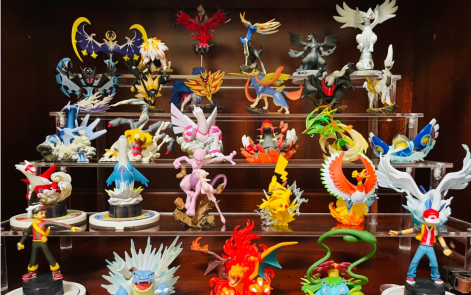 【海洋堂】口袋妖怪手办gen1-gen8封面神兽全家福_哔哩哔哩_bilibili