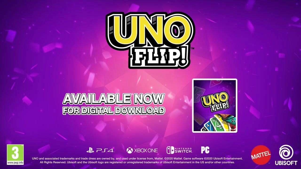 育碧桌游《uno flip!》公开宣传片