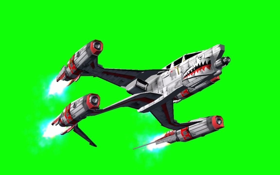 l31星球大战战舰母舰异形风暴人3-4绿幕抠像蓝幕特效素材-全十古云