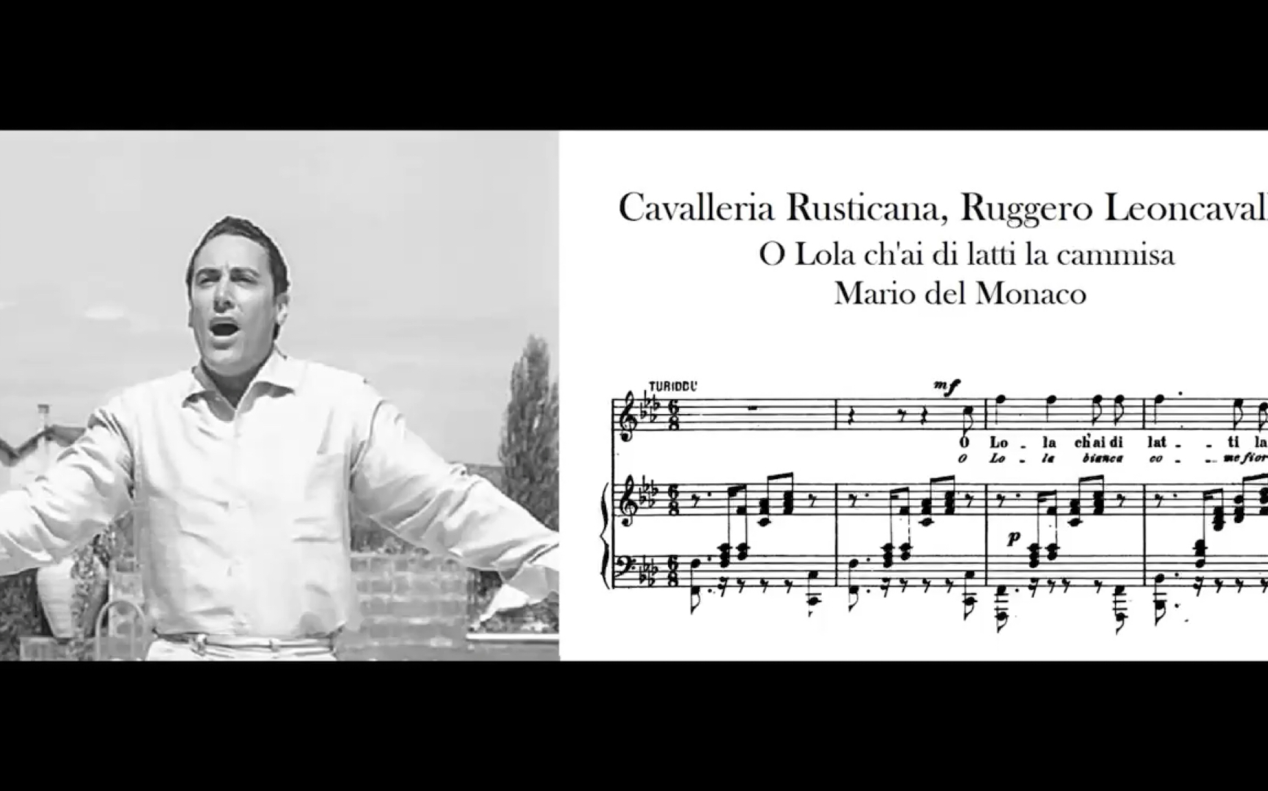 [图]【莫纳科】O Lola 乡村骑士 马斯卡尼 cavalleria rusticana