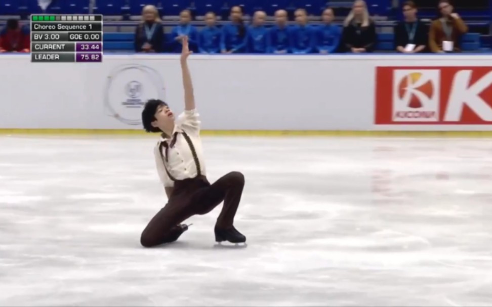 Minkyu SEO (KOR) 男单自由滑 《天堂电影院》 JGP Ostrava 2022哔哩哔哩bilibili