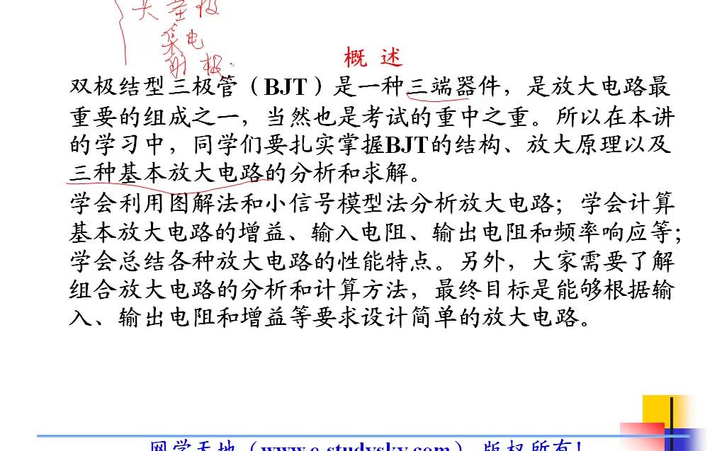 模拟电子技术模拟电路电子线路电子电路考点强化教程/考研/童诗白/华成英/康华光/蔡惟铮/刘京南/谢嘉奎哔哩哔哩bilibili