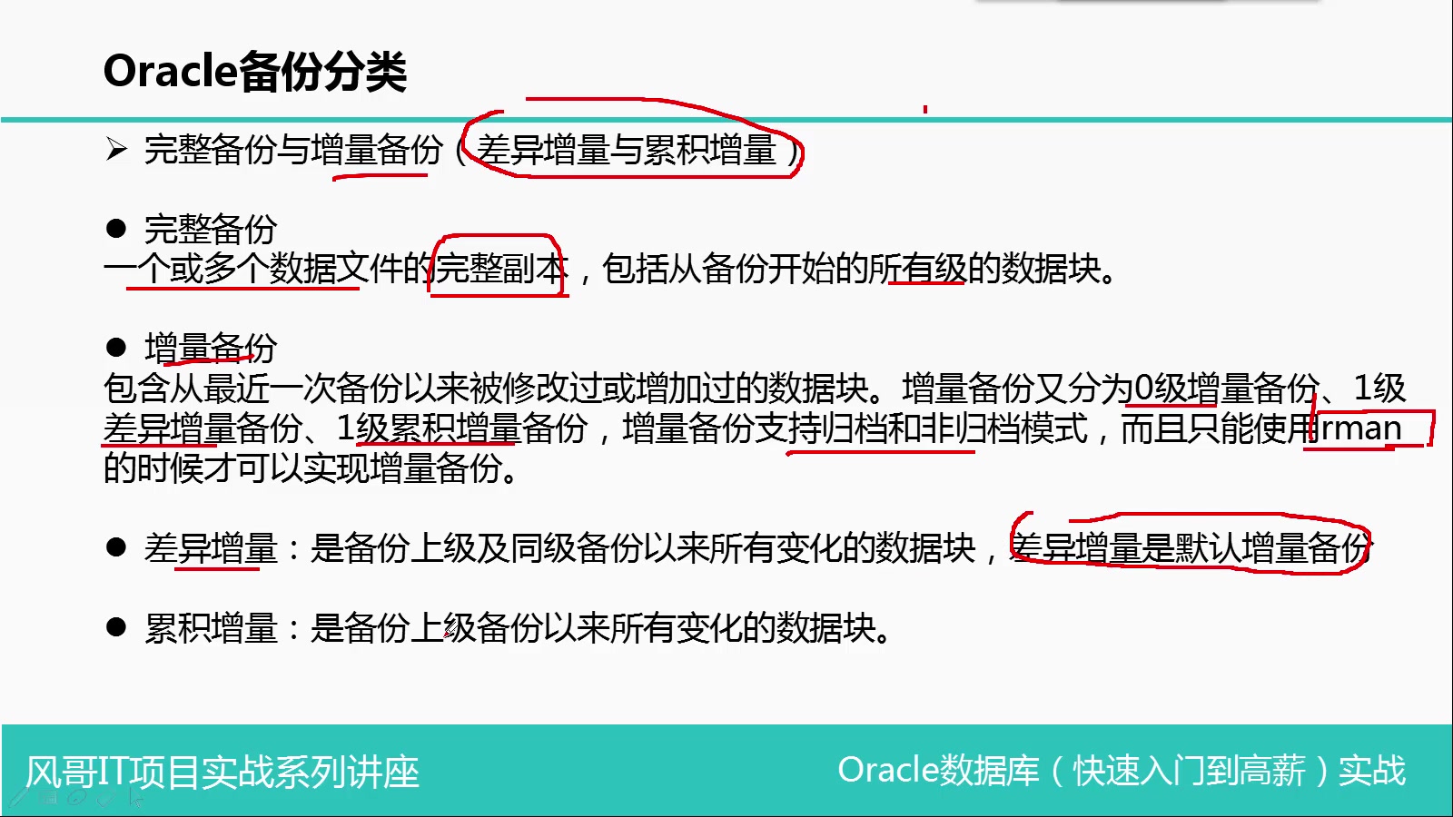 02.Oracle备份恢复基础知识介绍哔哩哔哩bilibili