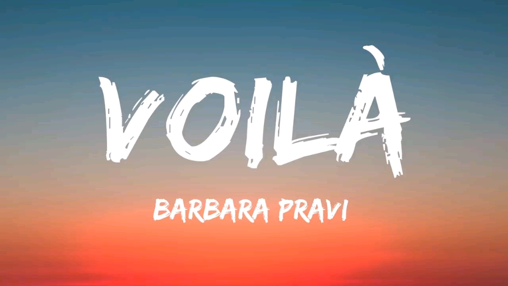 Barbara Pravi  Voil㠥“”哩哔哩bilibili