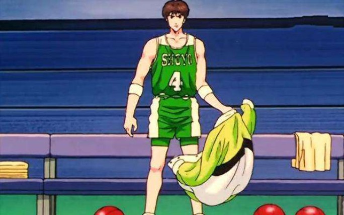 灌篮高手藤真,一个男人改变一场篮球.最后一秒半场高抛3分绝杀!