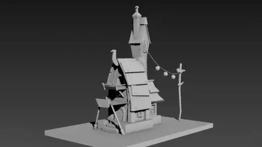 3DMAX场景建模，3DMAX房屋建模，零基础3D建模教学