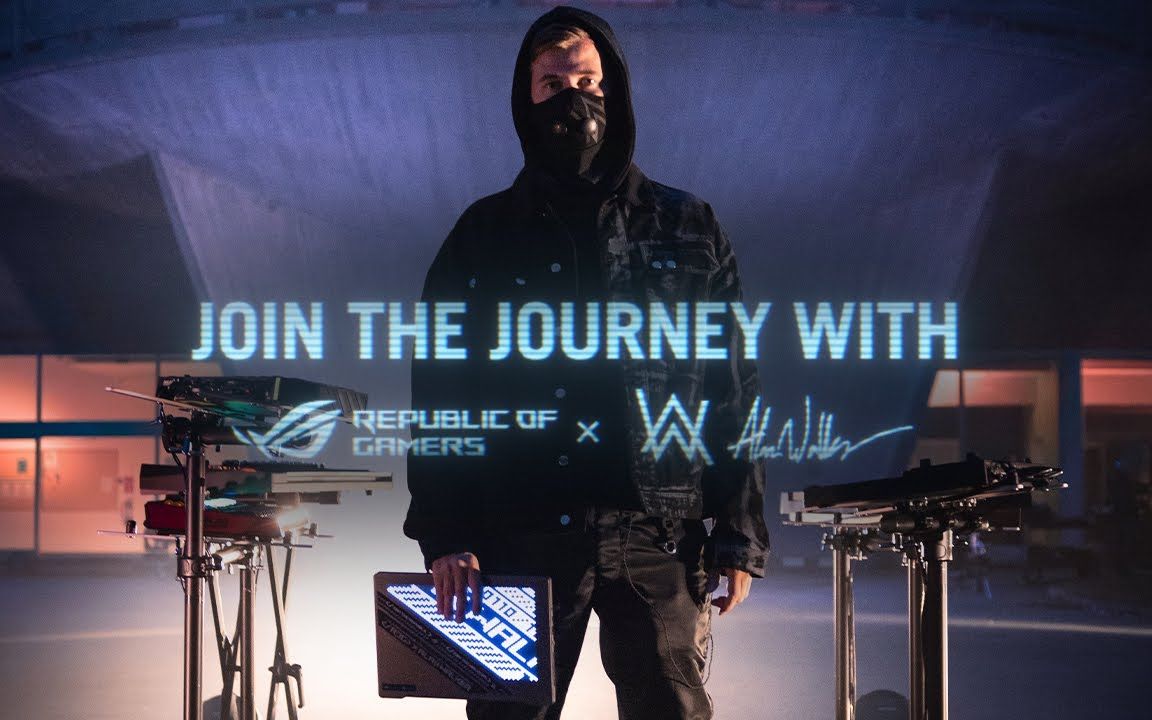 [图]Alan Walker x ROG Launch Stream - Join the republic, join the Walkers