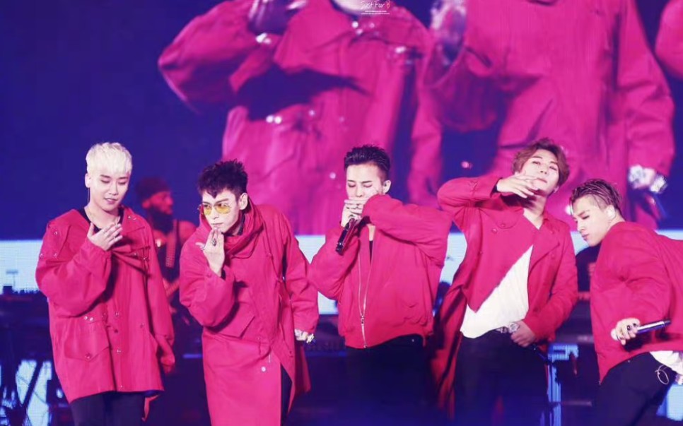 bigbang五人精彩现场表演