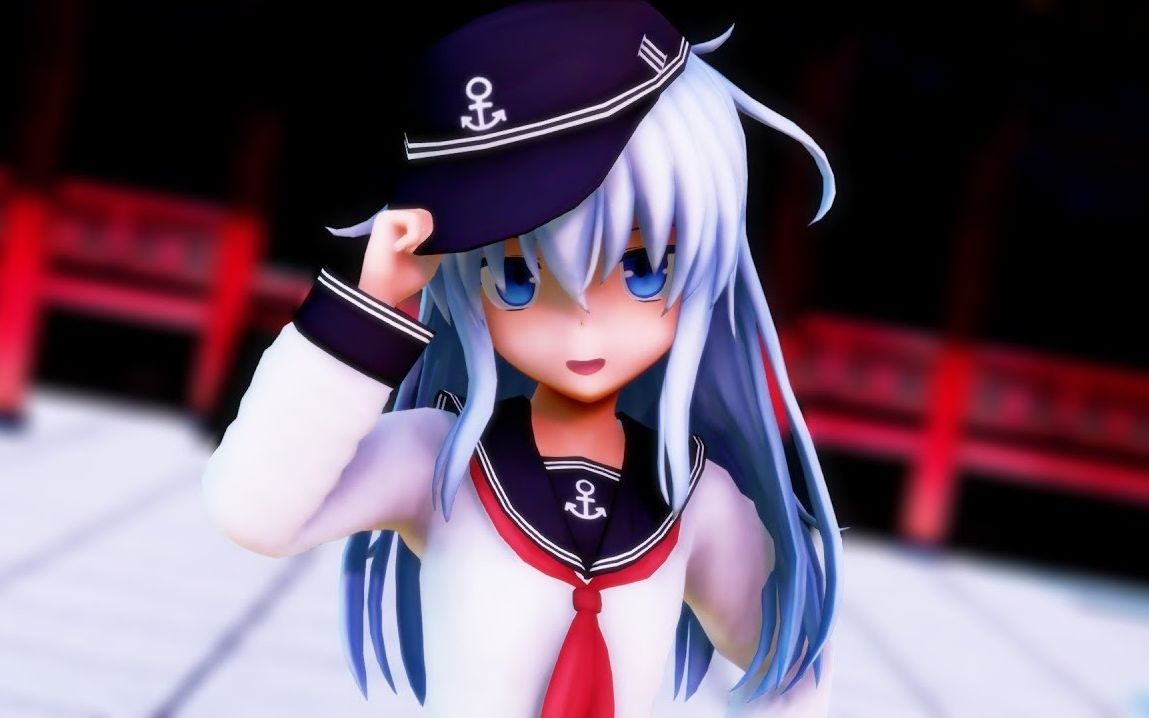 【mmd舰c】来起舞吧【晓】【响】【1080p60fps】_哔哩哔哩_bilibili