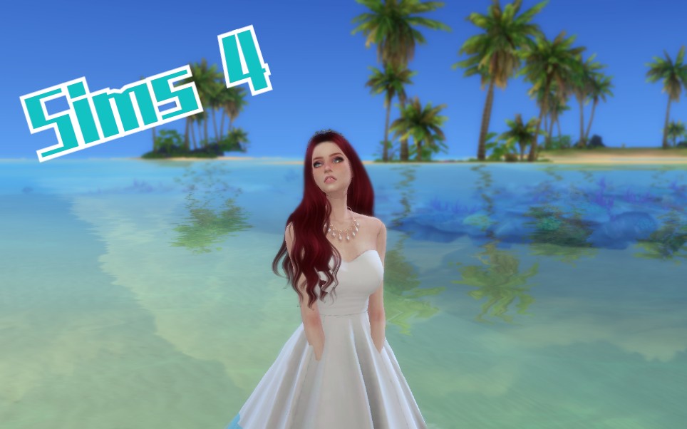 模拟人生4捏人sims4傻白甜小美人鱼