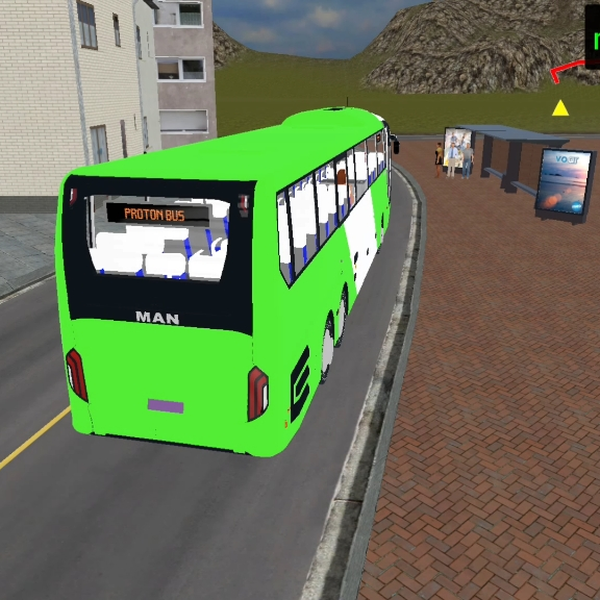 Primeira linha do UbetaR - Proton Bus Simulator Road