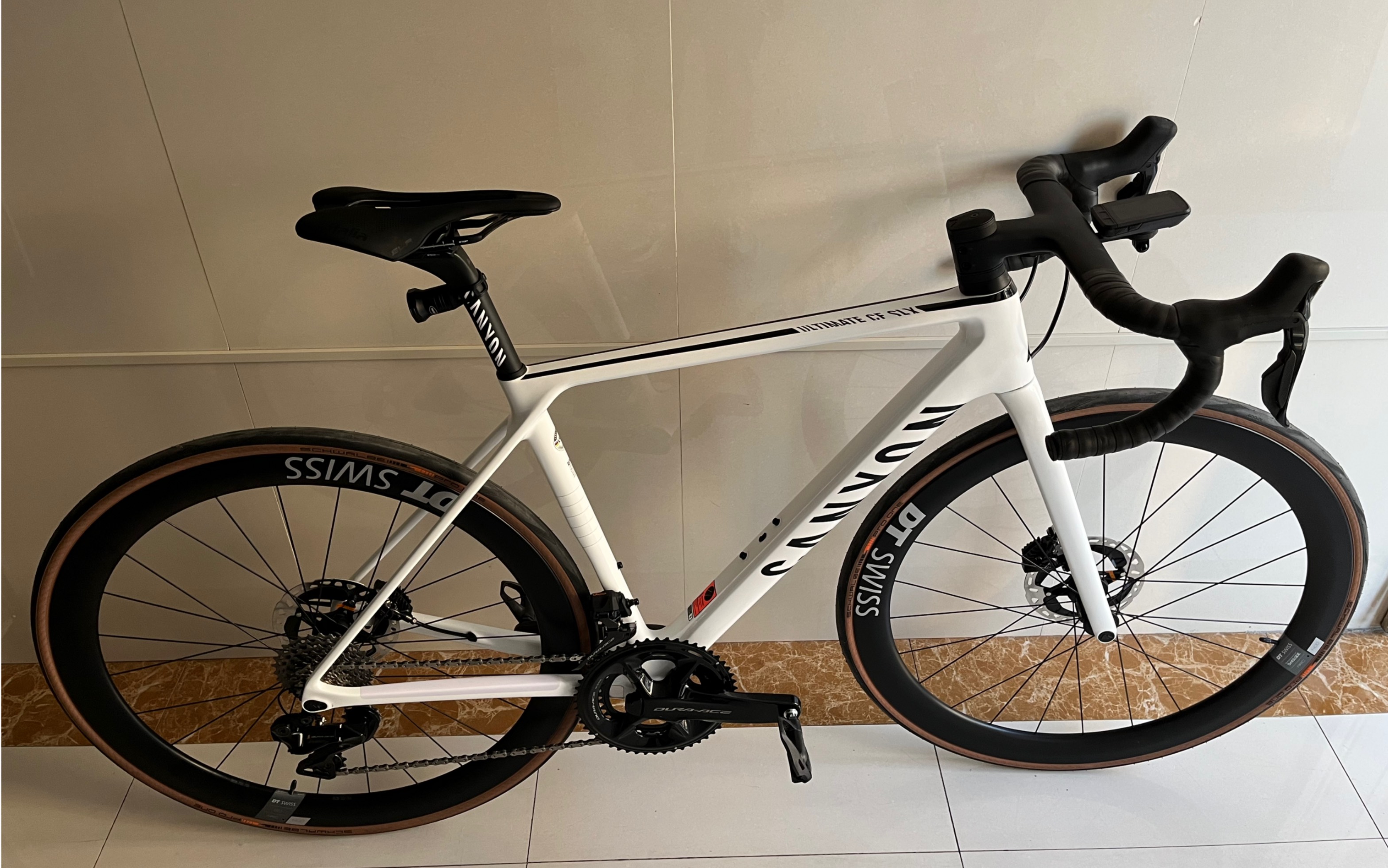 我的第一辆公路车 canyon ultimate cf slx9 disc di2.