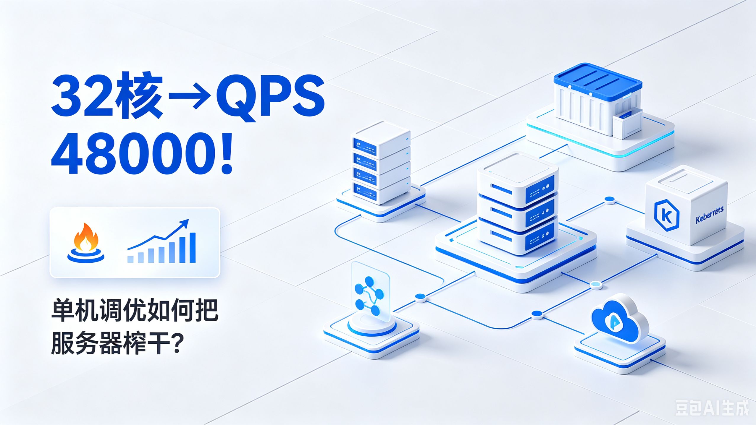 32核→QPS 48000!单机调优如何把服务器榨干?