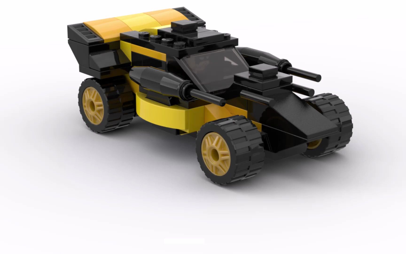 乐高11014拼搭:蝙蝠战车