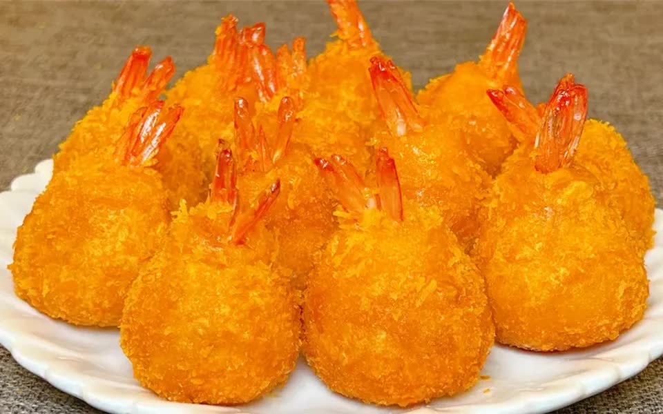 年夜饭的压轴菜"黄金万两",外酥里糯寓意好,新年讨个好彩头_哔哩哔哩