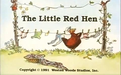 [图]英文绘本——48.《小红母鸡》The Little Red Hen 2