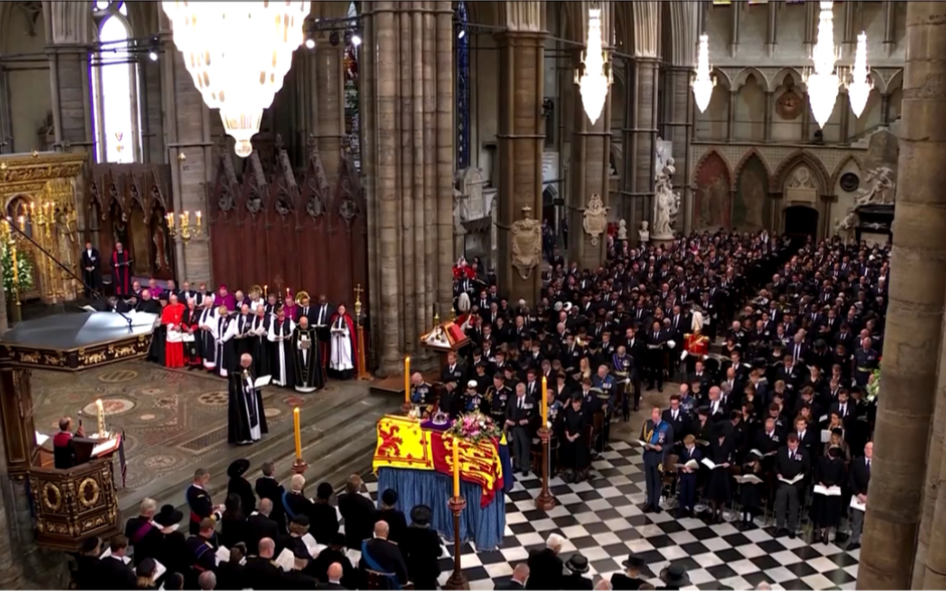 [图]英国女王伊丽莎白二世追思礼-我们将会再见面！We will meet again: Archbishop at queen's funeral