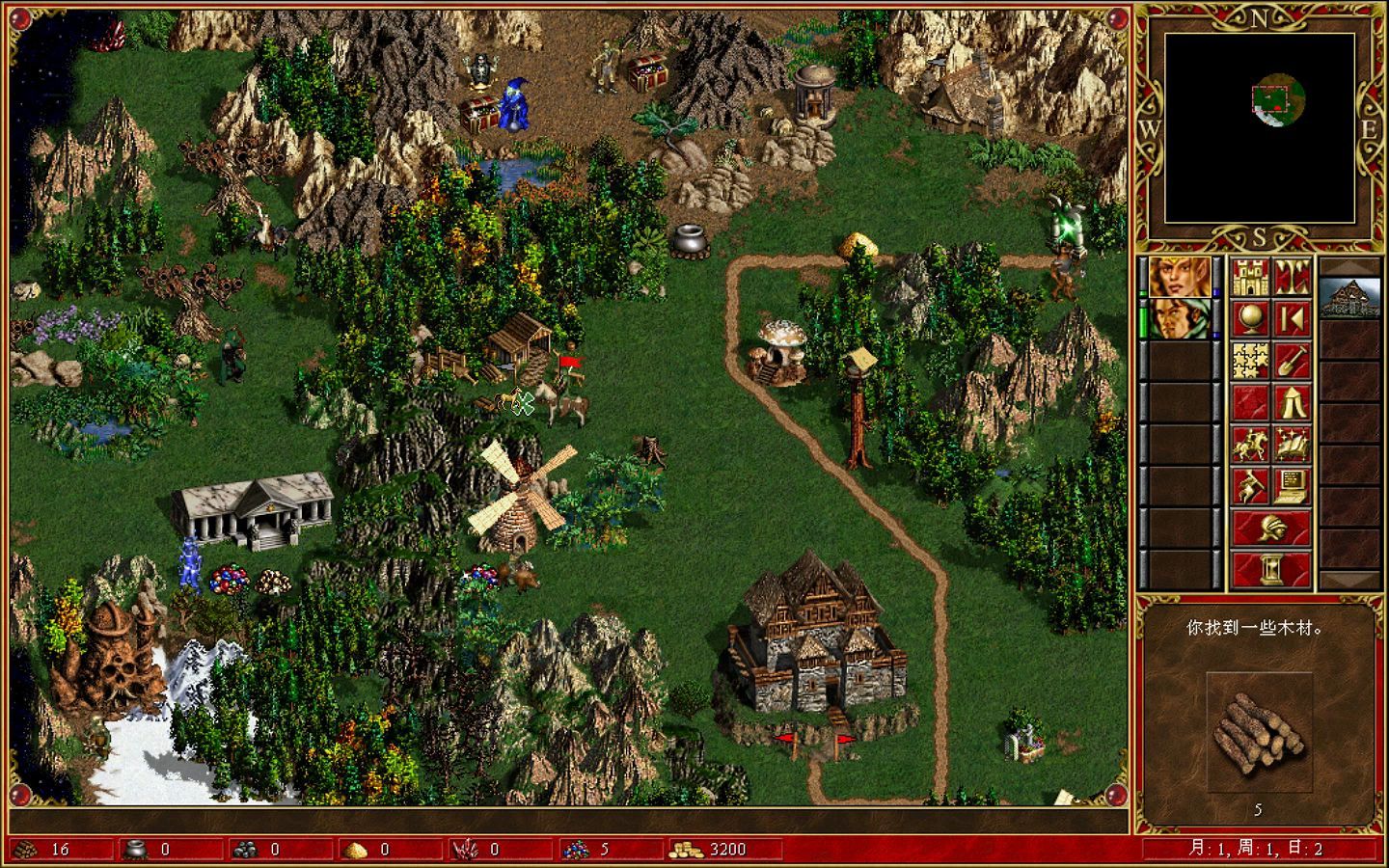 英雄无敌3壁垒88图200难度1vs7p1