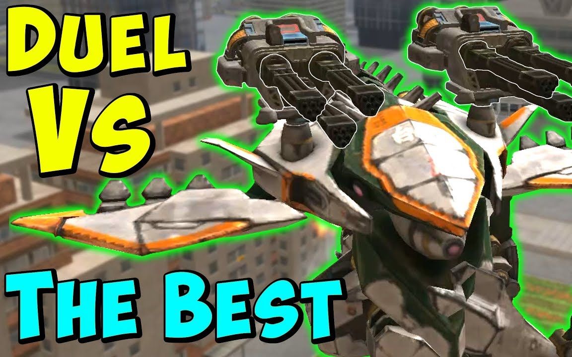 mannigaming重机枪白龙vs阿瑞斯到底谁会赢呢战争机器人warrobotswr