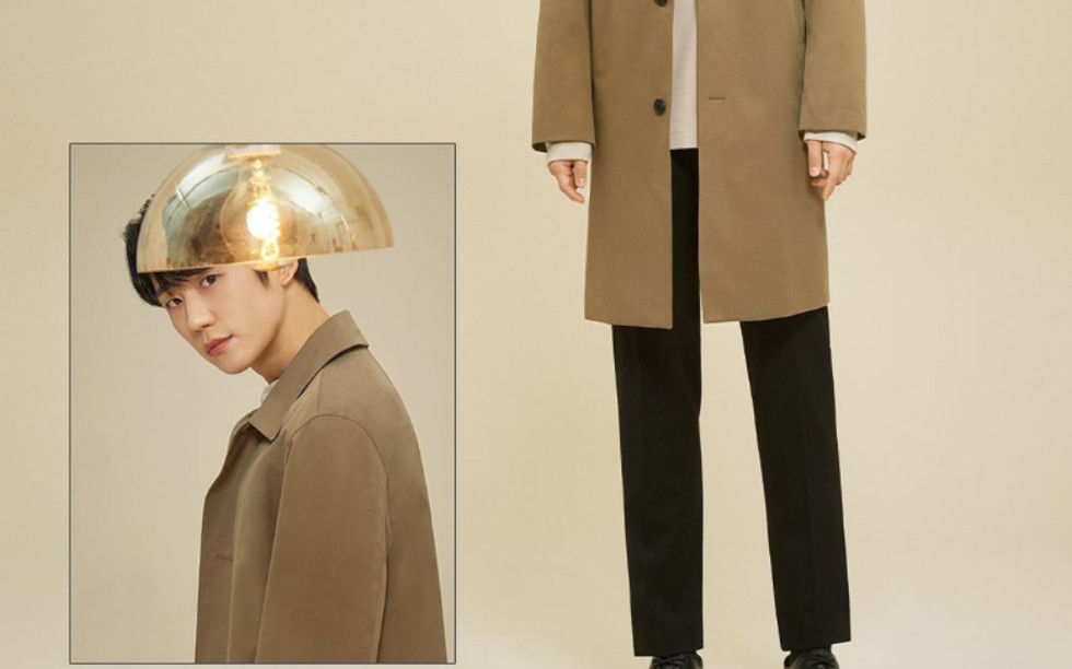 【丁海寅】新广告拍摄74这件外套也太适合小哥哥了吧_哔哩哔哩 (゜