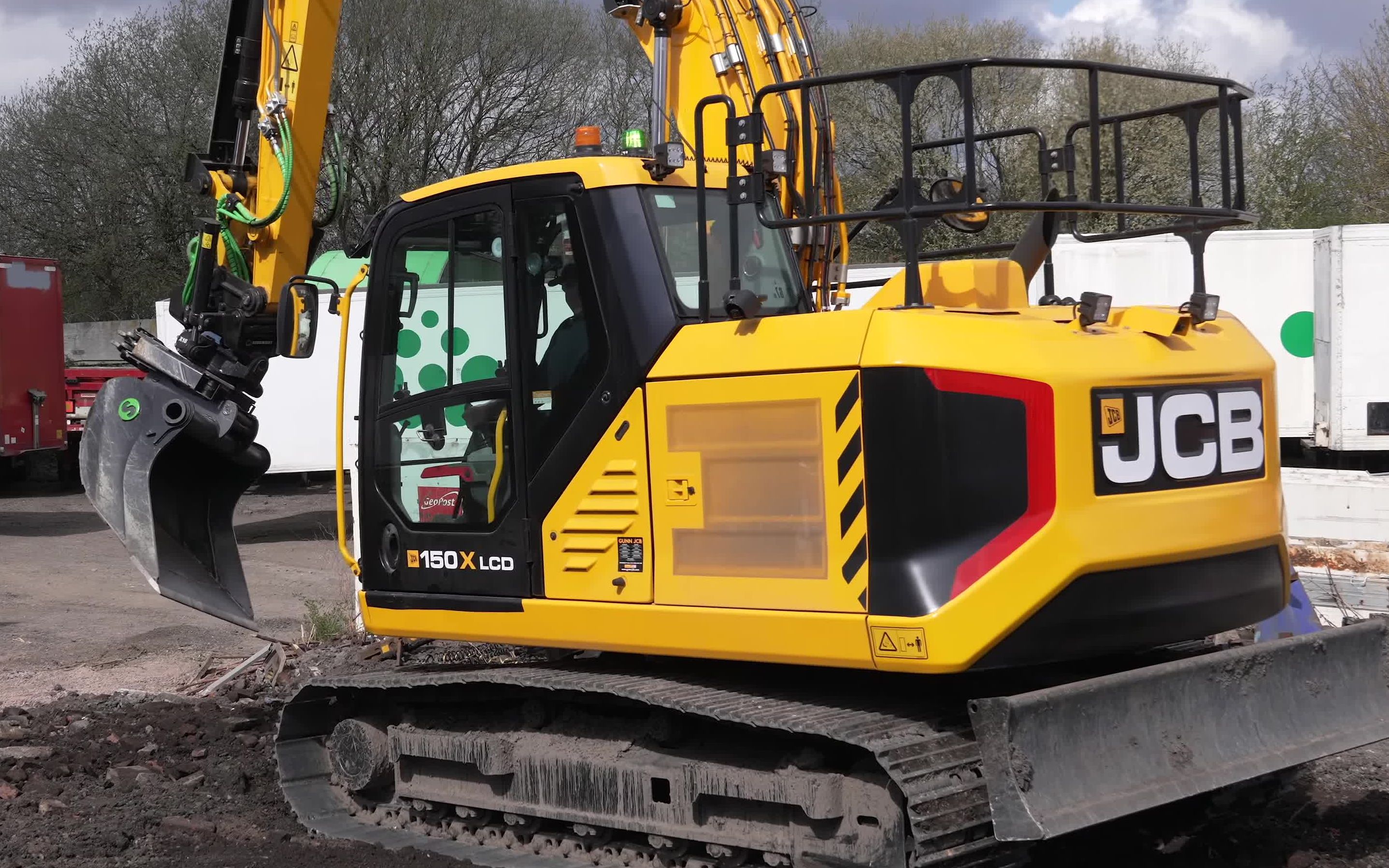 4k jcb 150x lcd挖掘机