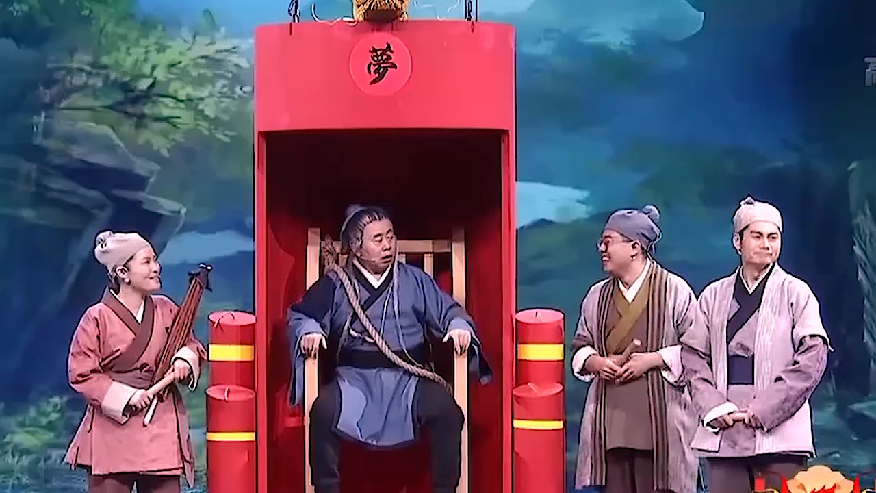 [图]小品《飞天梦》第6段：潘长江、王博李欢欢爆笑表演，逗你乐翻天