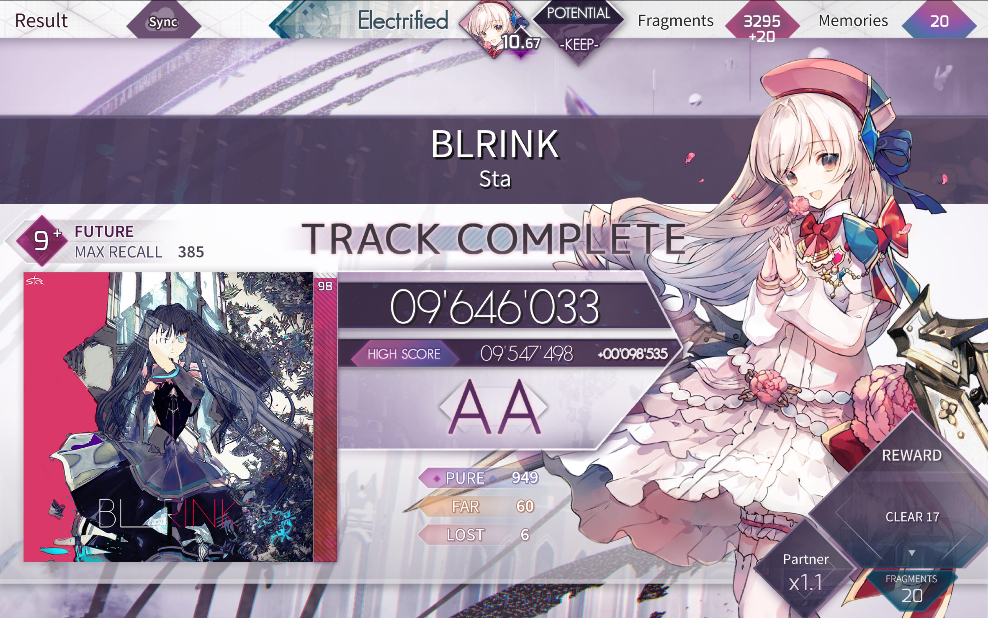 BLRINK Future 9+ AA / C (9646033)