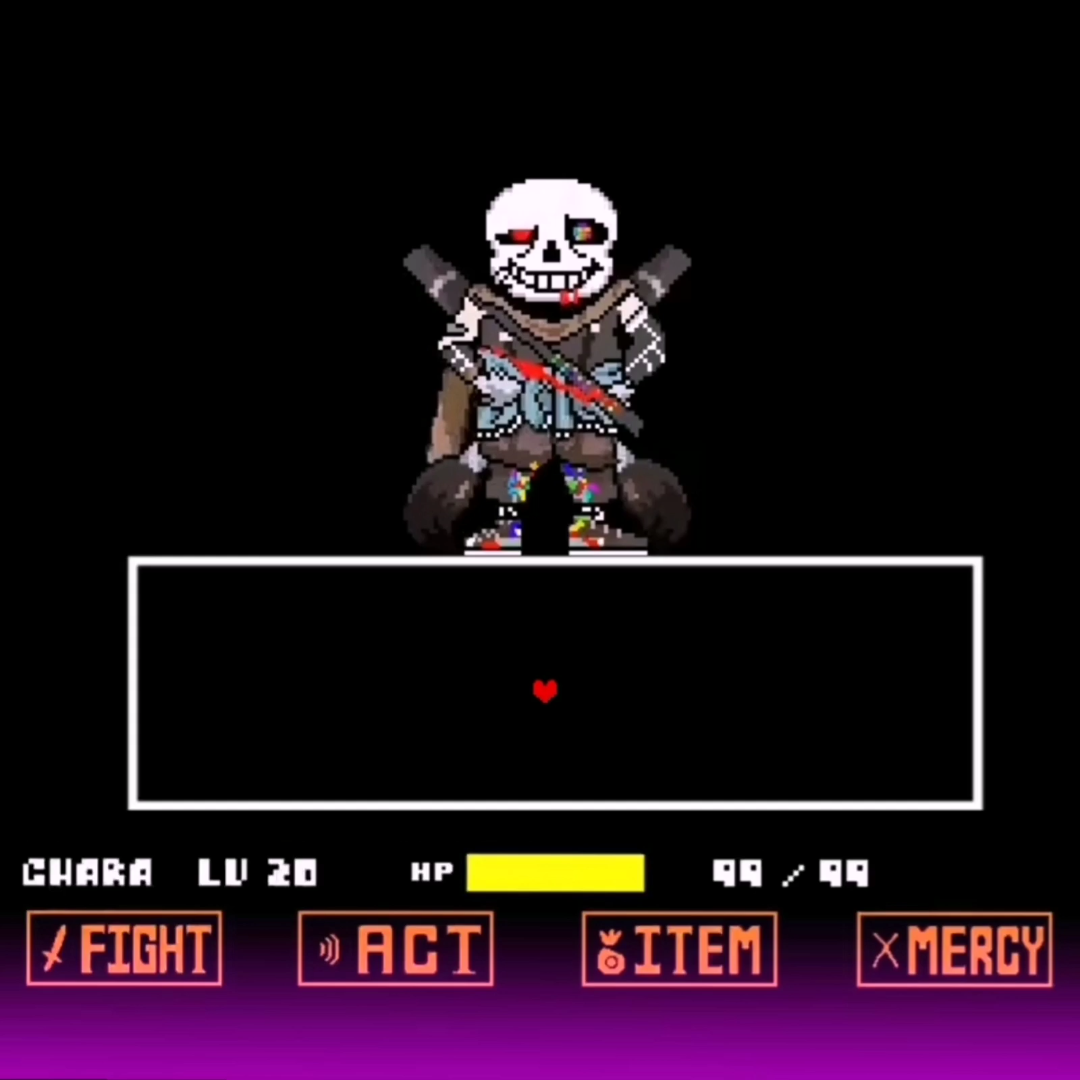 新人制作:ink sans第三阶段最后的色彩完整版_单机游戏热门视频