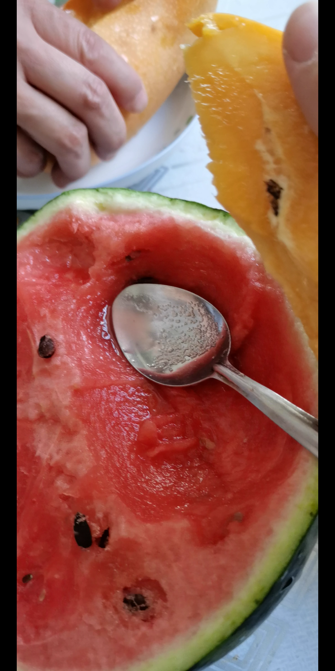 催熟的西瓜