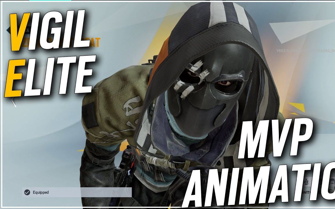 【彩虹六号:围攻】vigil melusi精英mvp动作展示