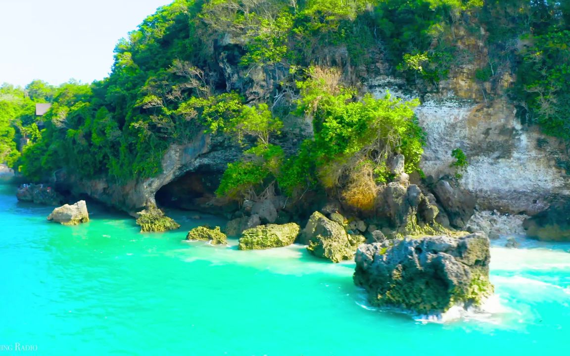 飛越巴厘島4k uhd-輕鬆的音樂和美麗的自然視頻.#唐加文