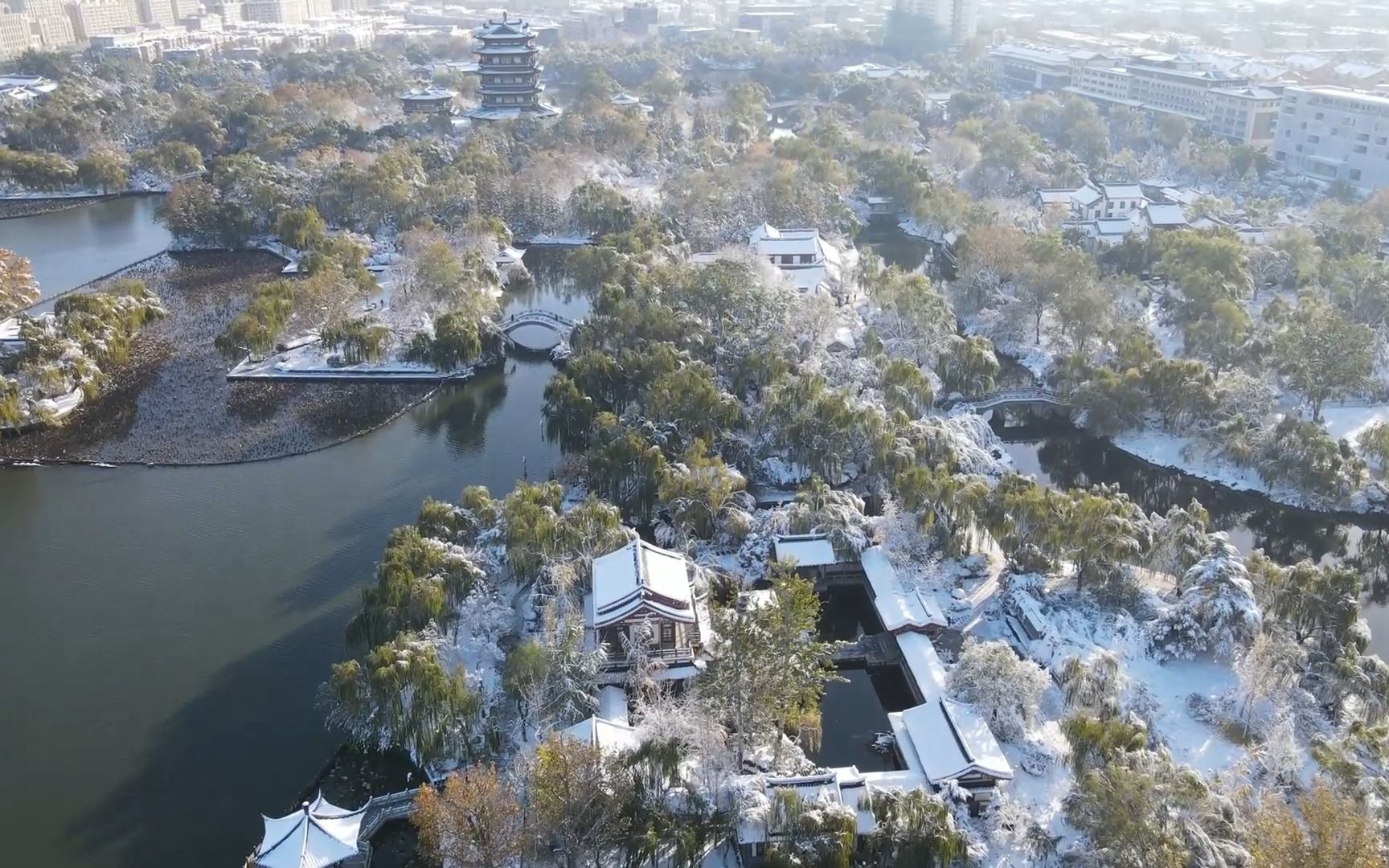 [图]航拍《济南的冬天》七年级上册语文