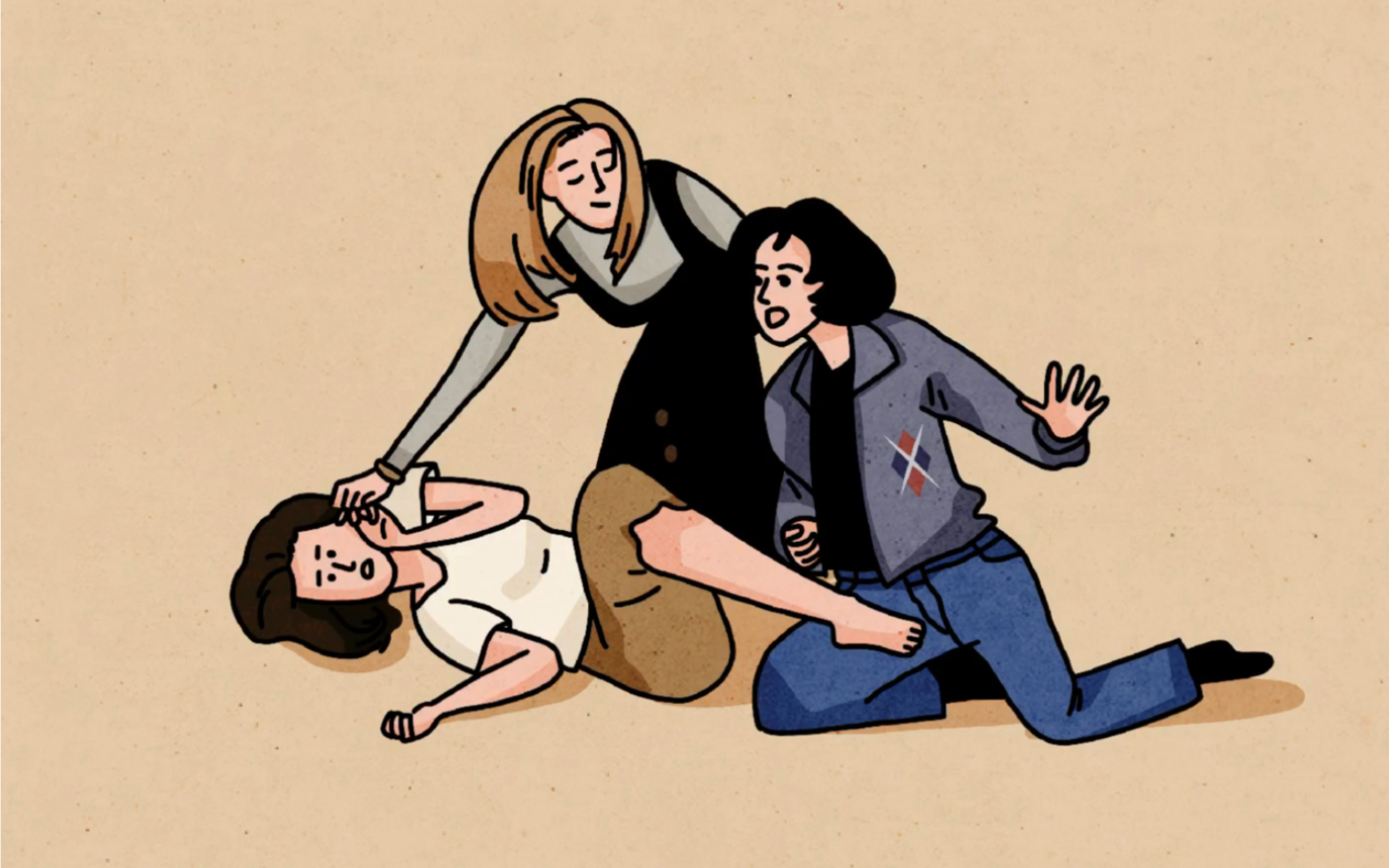 【ipad绘画】老友记插画30天练习day-3