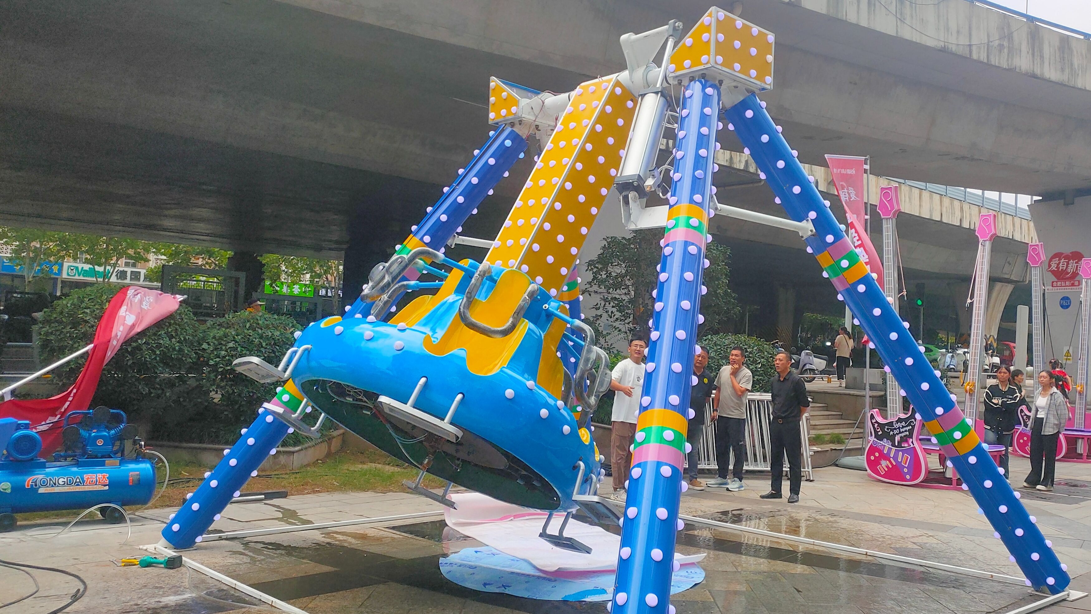 迷你摆锤 广场游乐设备 新款儿童游乐设备