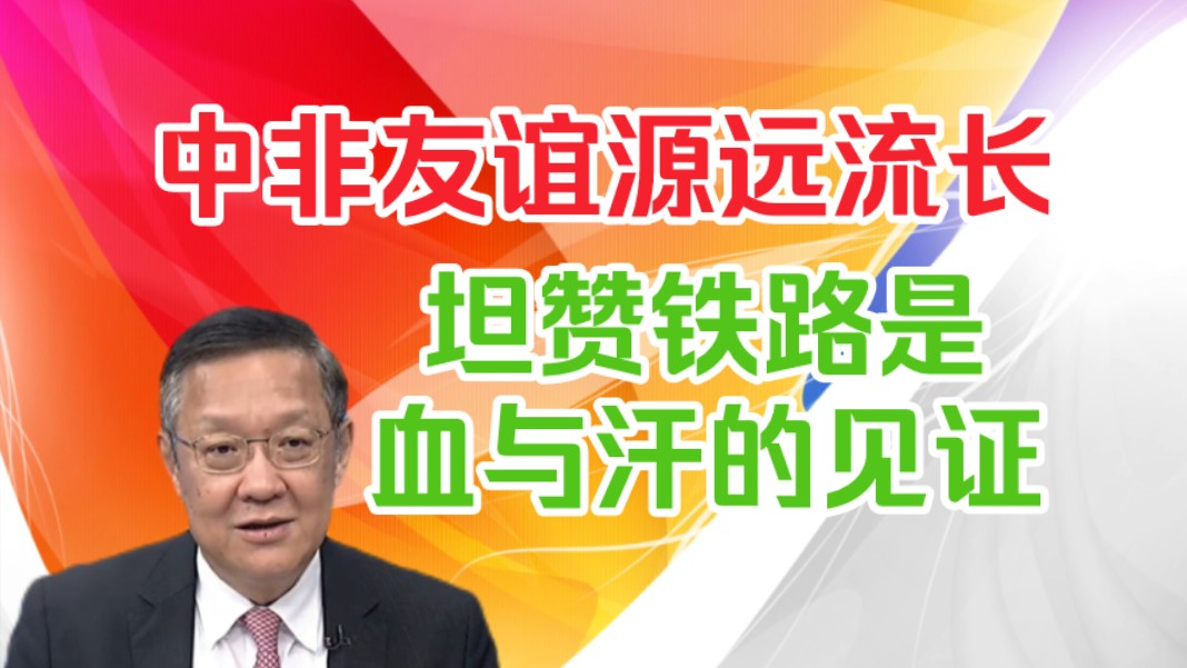 介文汲:中非友谊源远流长!坦赞铁路是血与汗的见证!哔哩哔哩bilibili