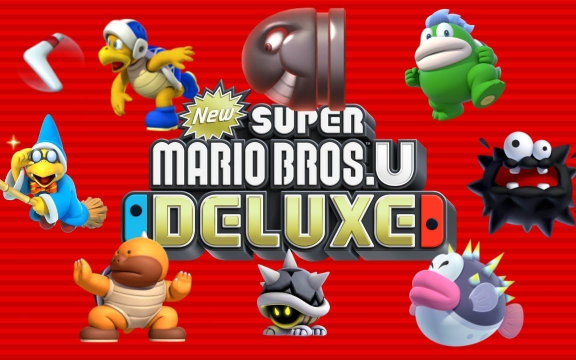 [图]【油管】新·超级马里奥U豪华版 怪物图鉴 All Enemies in New Super Mario Bros. U Deluxe