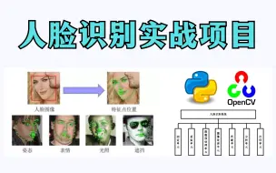 下载视频: 计算机视觉实战项目：基于OpenCV和Python实现人脸识别，原理详解+代码实战，大佬带你快速上手！