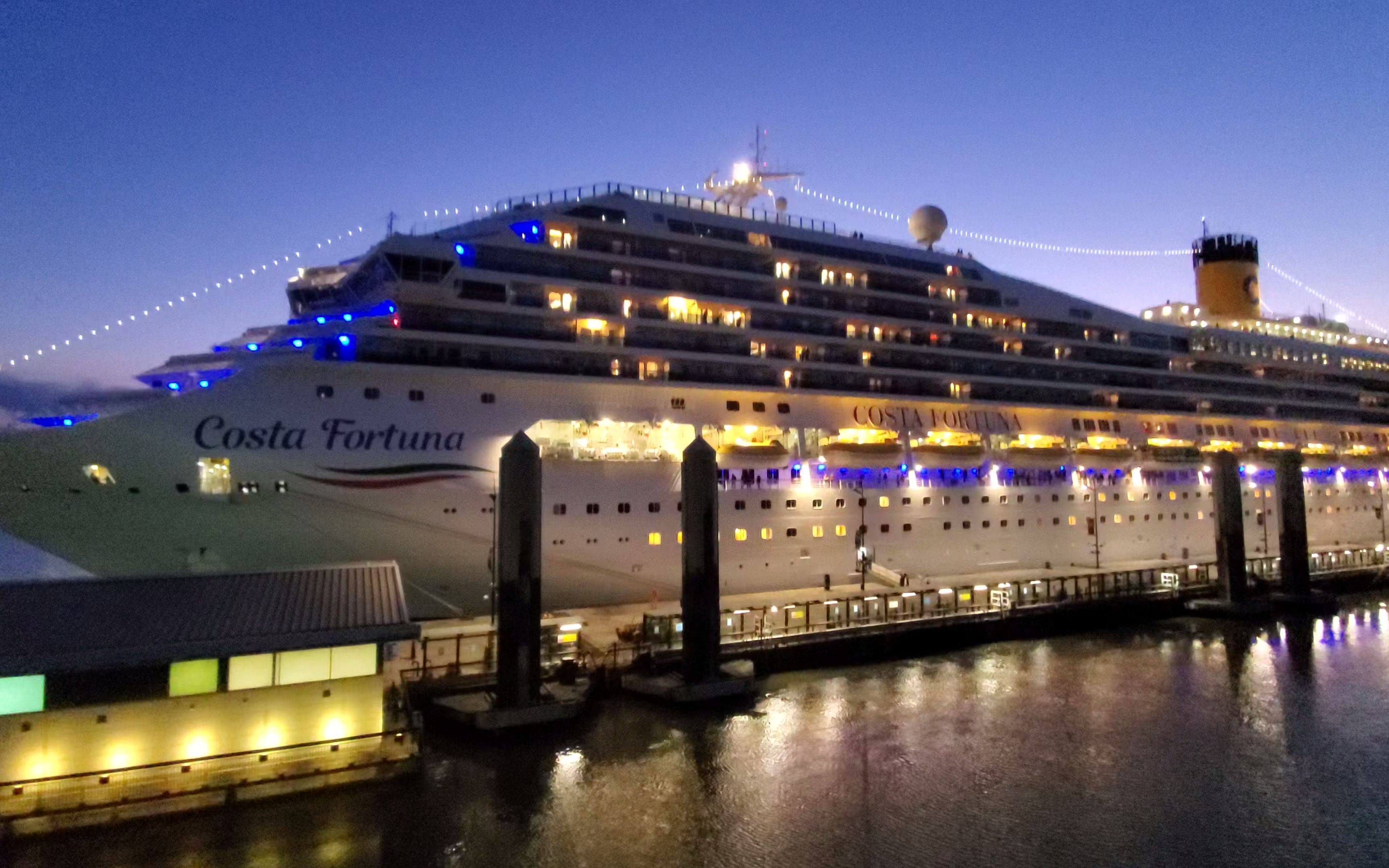 costa fortuna liverpool - time to say goodbye 利物浦歌诗达幸运号