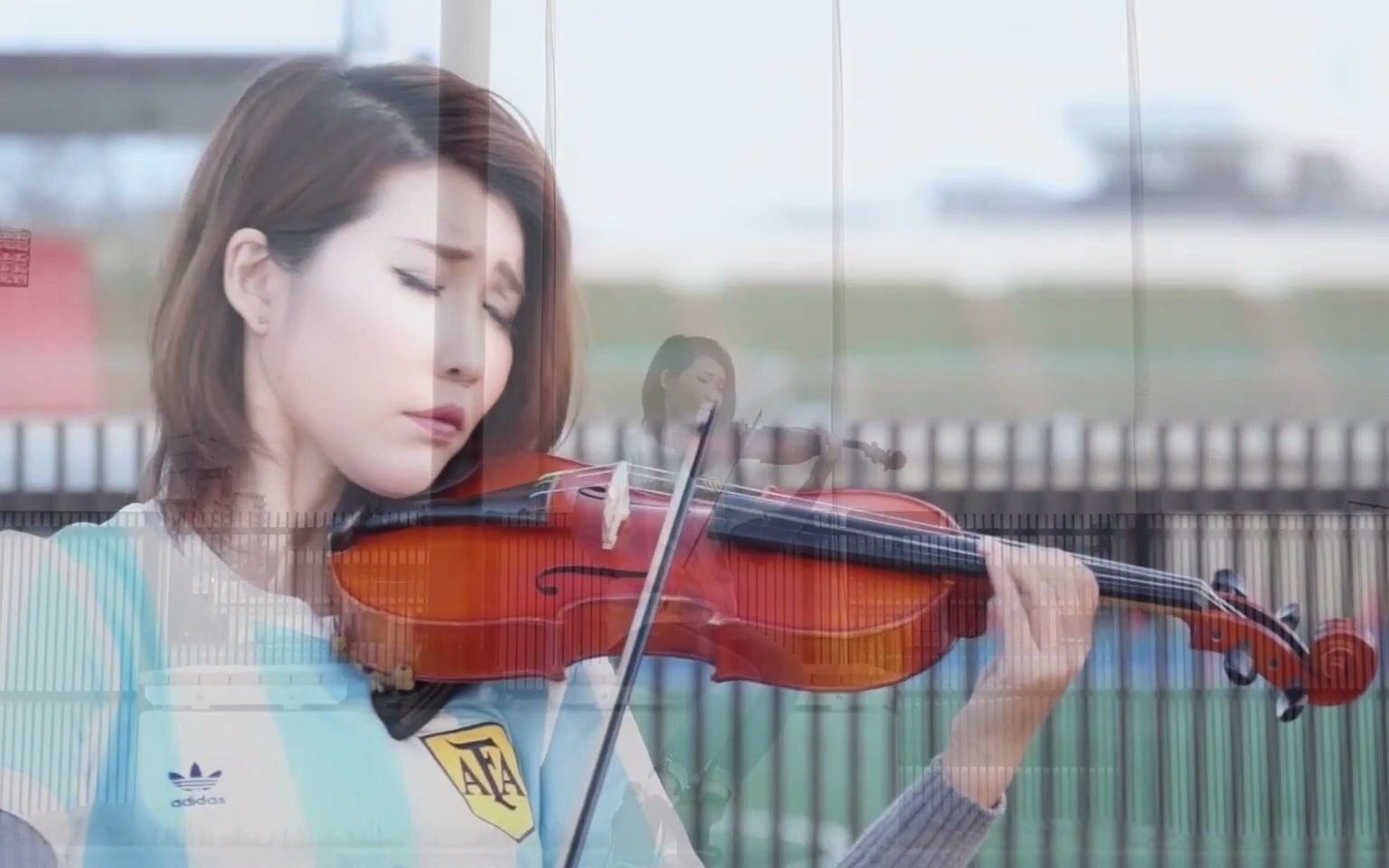 [图]Don't cry for me Argentina - Madonna 阿根廷別為我哭泣 小提琴 (Violin Cover by Momo) 纪念馬拉度納