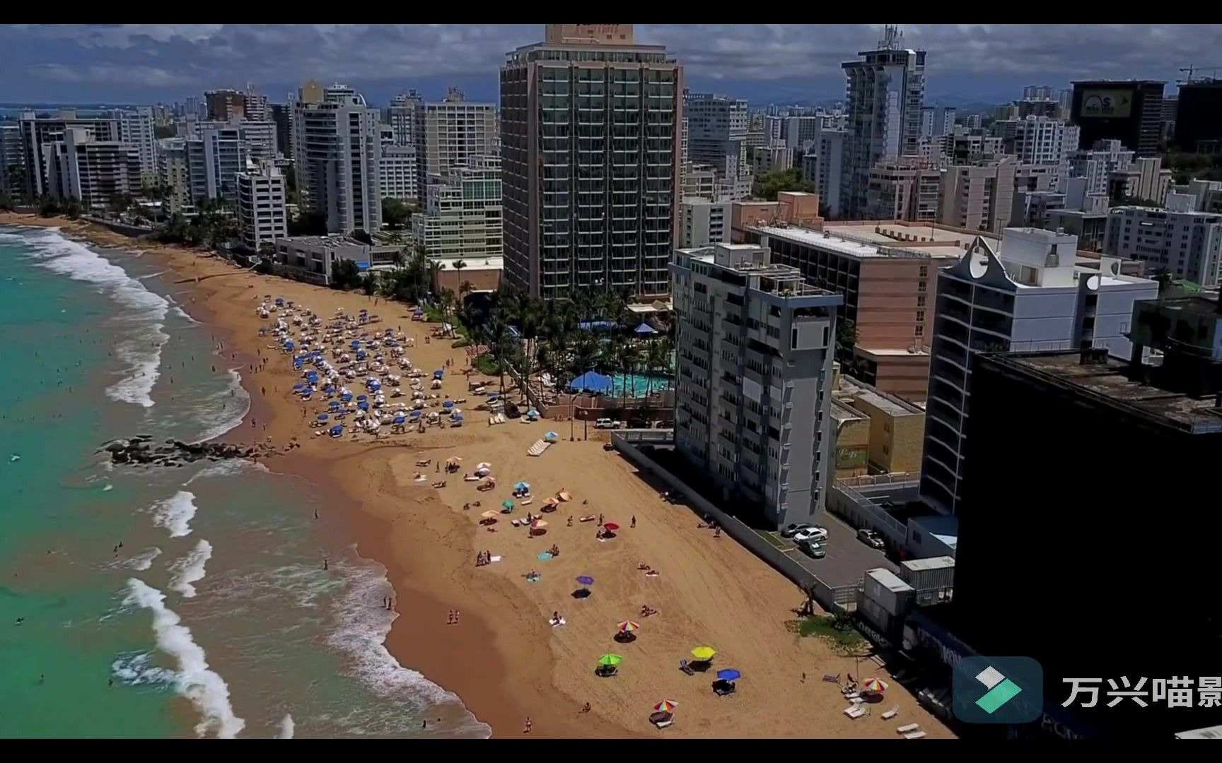 美国波多黎各自由邦首府——圣胡安(San Juan),加勒比海首富的热带雨林气候海滨城市哔哩哔哩bilibili