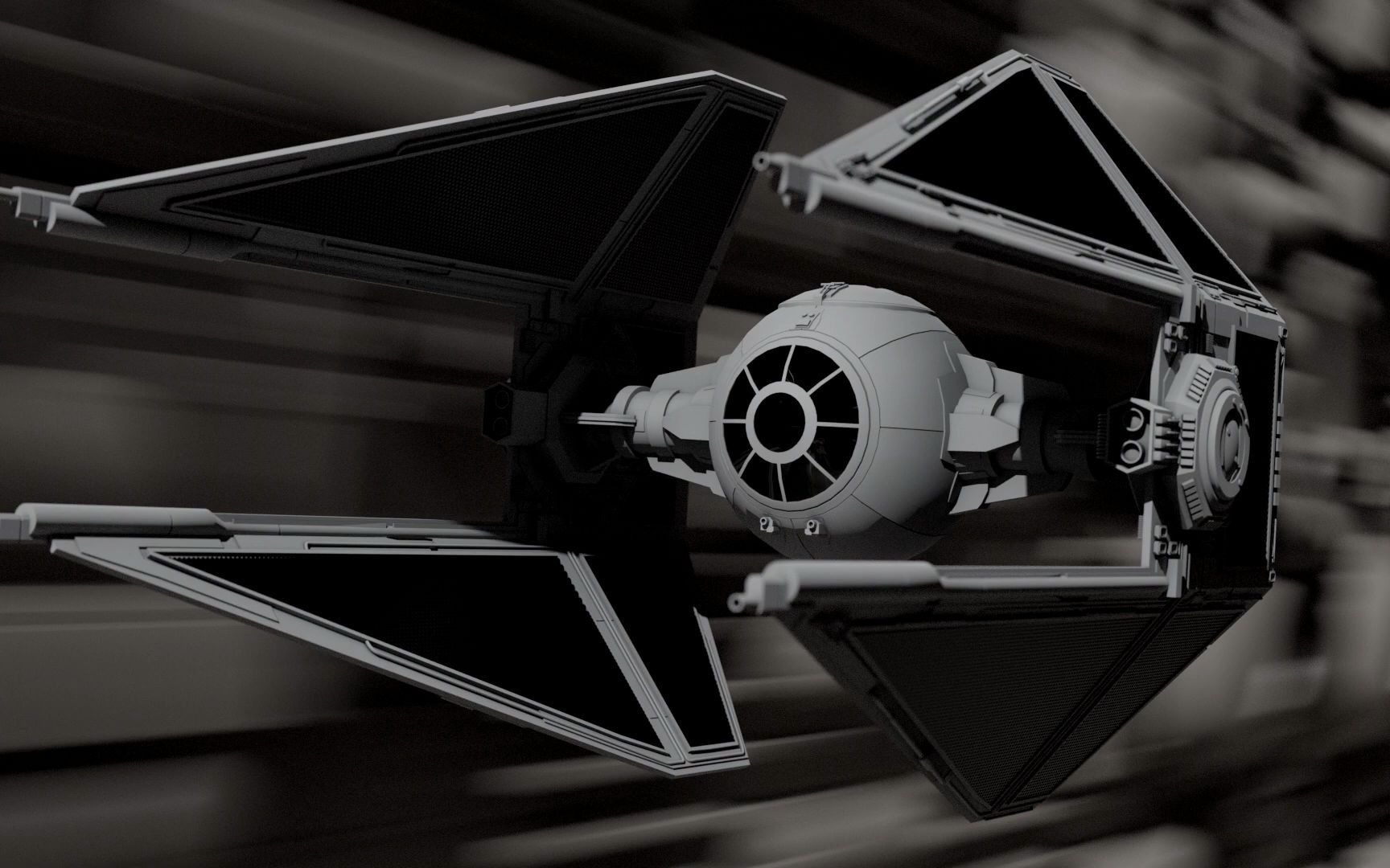 blender星球大战 tie截击机教程_哔哩哔哩 (゜-゜)つロ 干杯~-bili