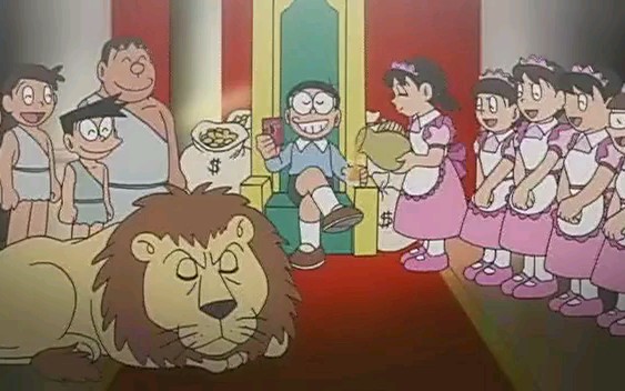 大雄为所欲为的一集[哆啦a梦道具篇-恶魔护照(水田新番)]