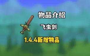 Download Video: 【泰拉瑞亚】飞虫剑介绍：可以攻击NPC的武器？