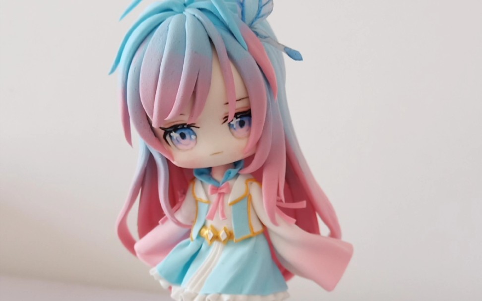 超轻黏土斗罗大陆三个小可爱,能看出是谁吗?