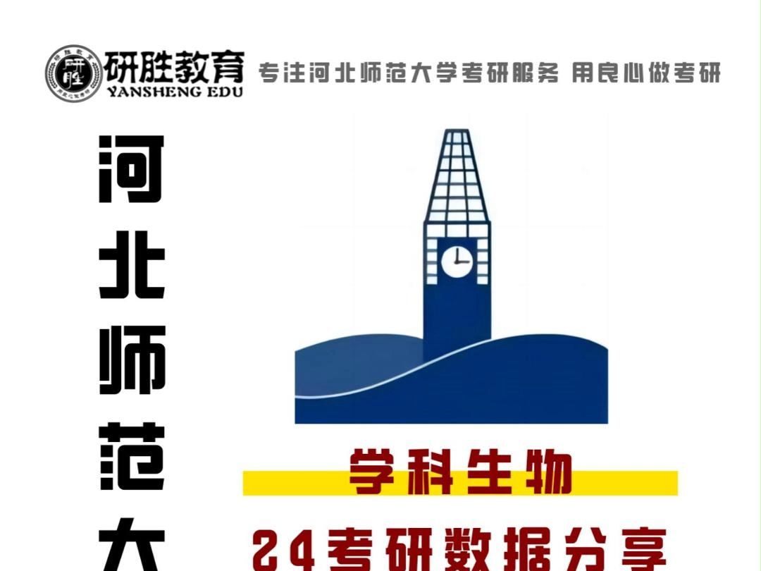 河北师范大学考研河北师范大学学科生物专业24考研数据分享【研胜教育考研】哔哩哔哩bilibili